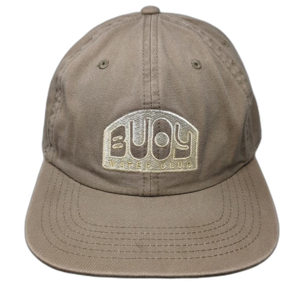 AS Colour Baseball Cap Brown One Size Buoy Water Club Patch Cotton Slideback hat